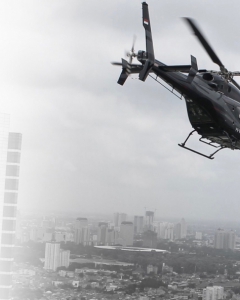 1st Helicopter service in Indonesia