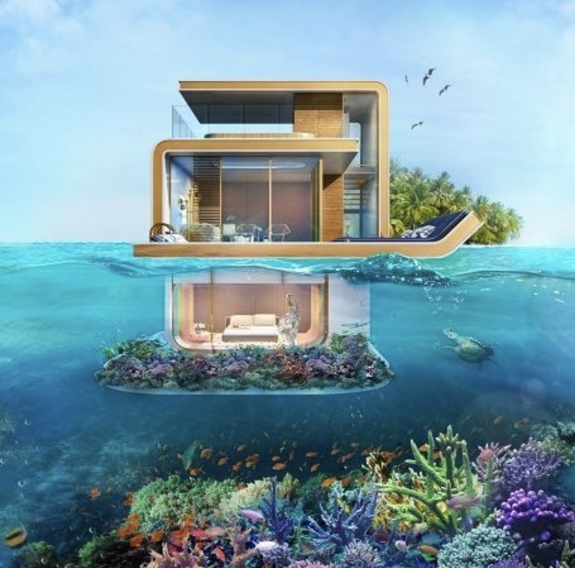 Future Ultra Luxurious Underwater Homes In Dubai