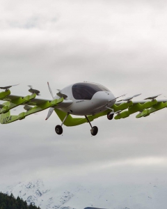 Futuristic flying vehicles