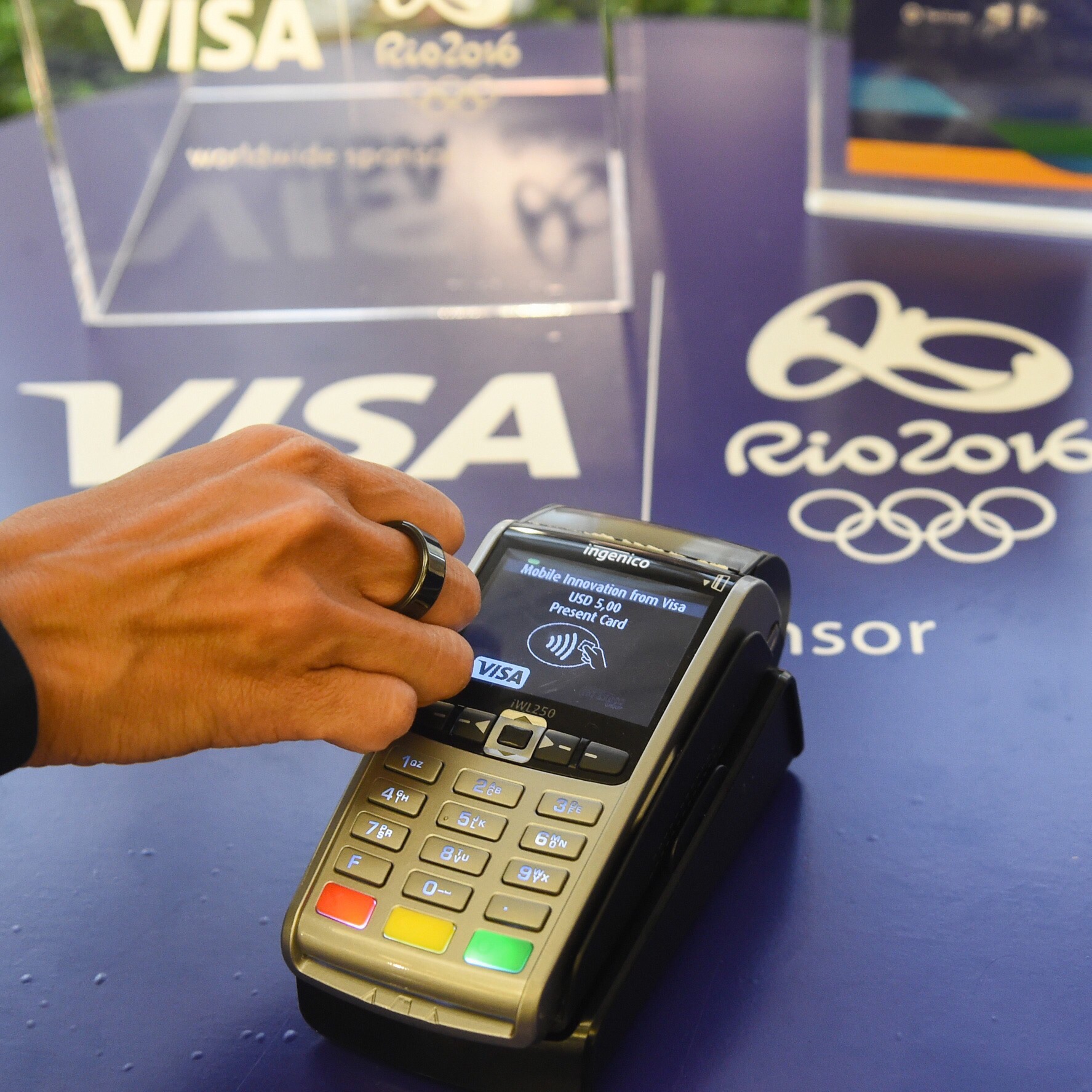 Unique contactless payment technology