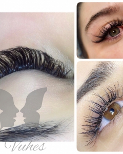 3 types of natural beautiful lashes extensions