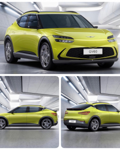 Genesis GV60 2022: the 1st luxury electric car of Korean automaker KIA