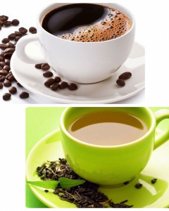 Green Tea and Coffee reduce the Risk of Death from Stroke and Heart attack