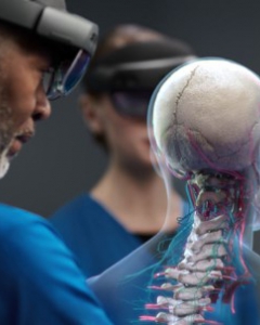 Microsoft\'s Virtual reality glasses help see through nerves in surgery