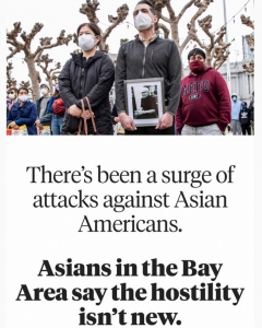 3,795 attacks aimed at Asian Americans