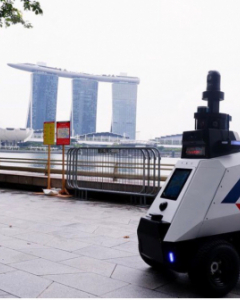 Singapore deploys patrol robot cops