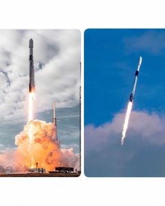 SpaceX launches a record 143 satellites from a single rocket