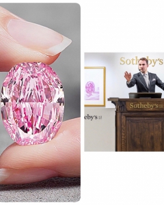 The Spirit of the Rose rare pink diamond is sold for $26.6 million