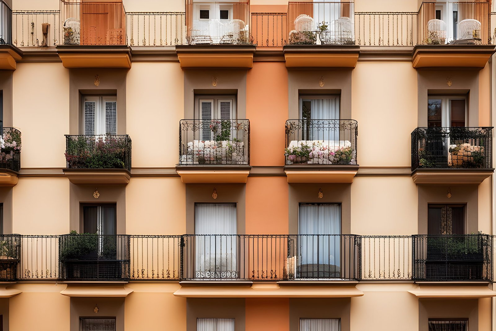 Spain’s Housing Supply Drops by 69% Since 2019, Fueling Nationwide Price Increases photograph of, photo, 50mm portrait photograph, warm color palette