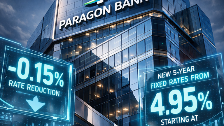 Paragon Bank trims UK buy to let mortgage rates by 0.15% — five-year fixes from 4.95%
