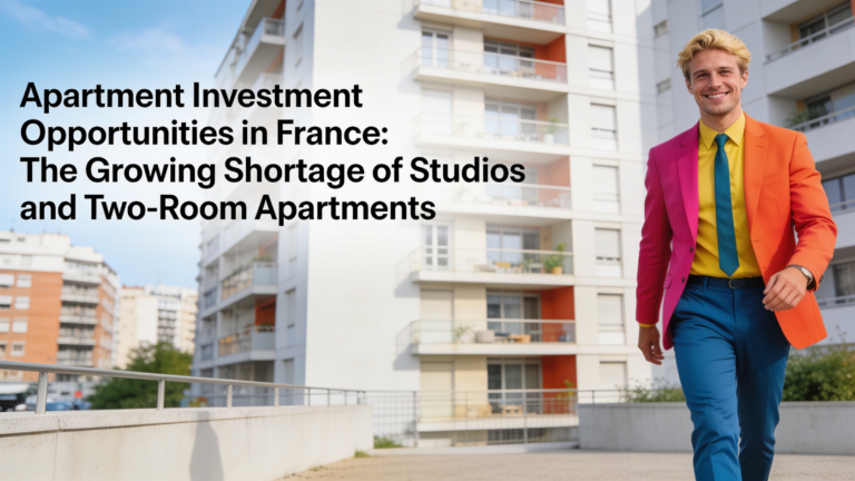 Apartment Investment Opportunities in France: The Growing Shortage of Studios and Two-Room Apartments