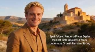Spain’s Used Property Prices Dip for the First Time in Nearly 4 Years, but Annual Growth Remains Strong