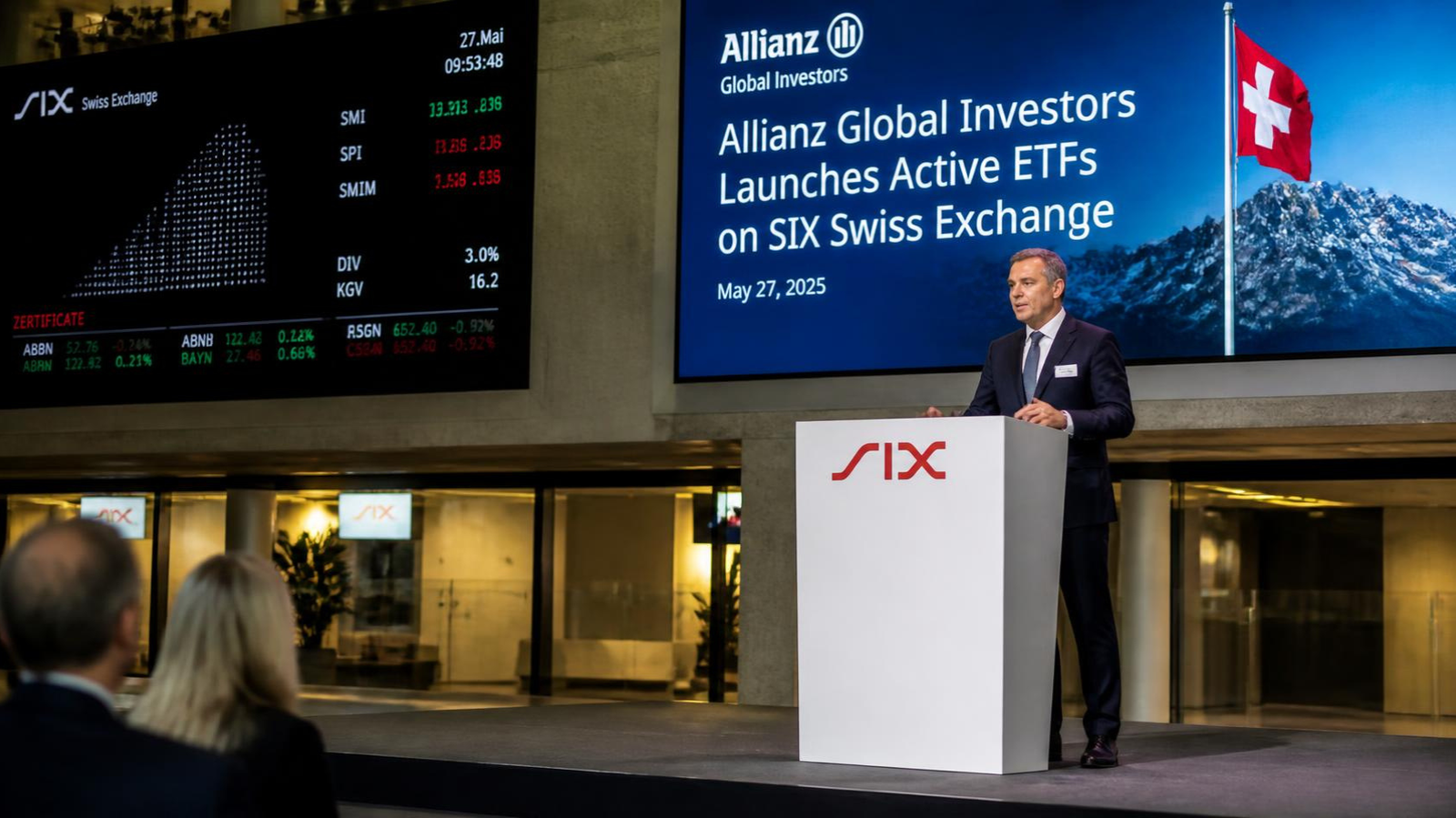 Allianz Global Investors: Global Investment Management Firm Launches Active ETFs on SIX Swiss Exchange in Switzerland