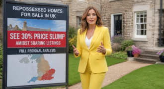 Repossessed Homes for Sale in UK See 30% Price Slump Amidst Soaring Listings – Full Regional Analysis