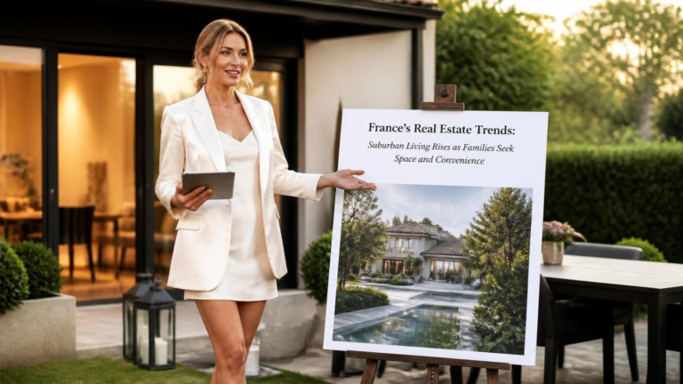 France’s Real Estate Trends: Suburban Living Rises as Families Seek Space and Convenience