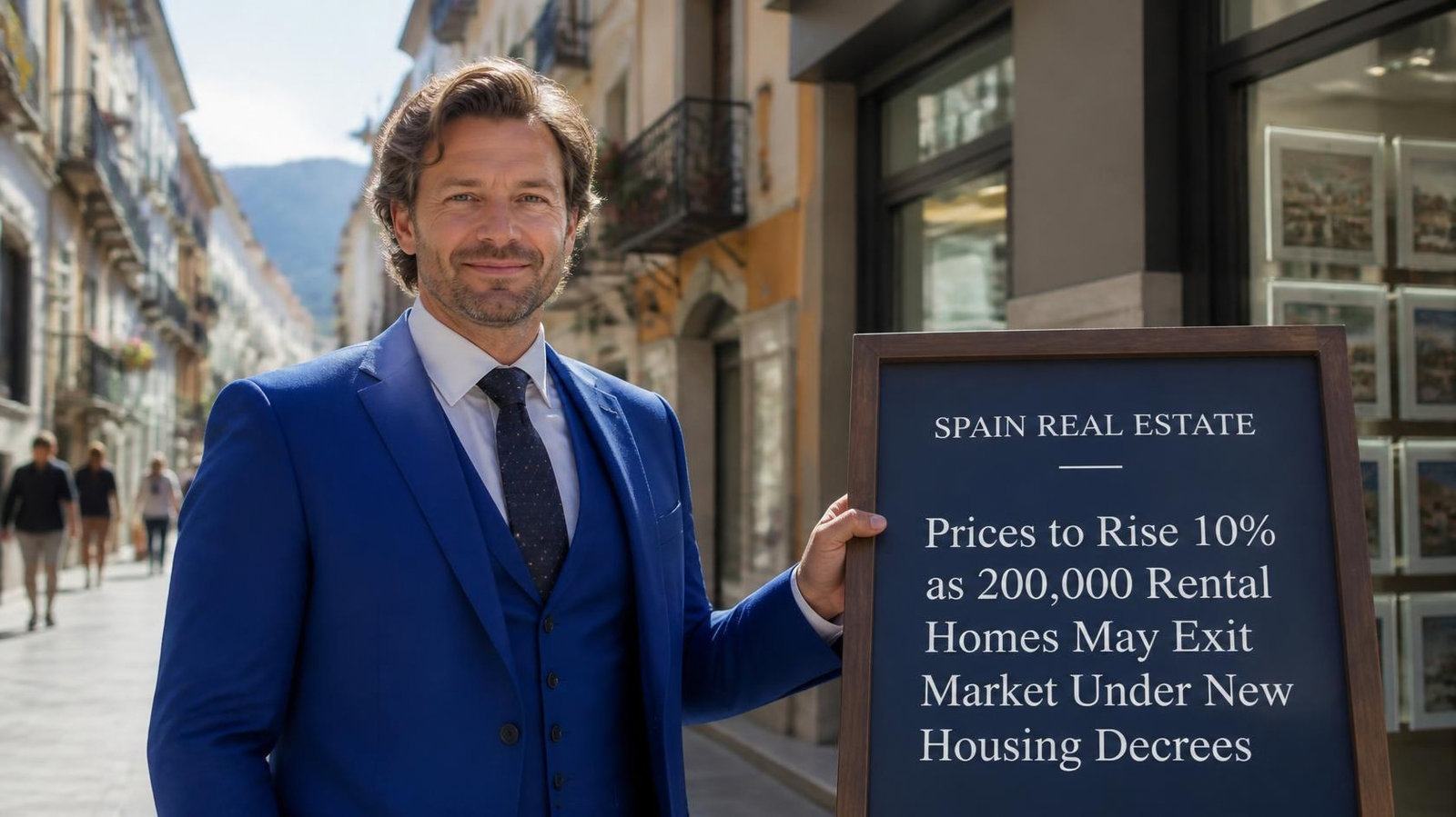 Spain Real Estate Prices to Rise 10% as 200,000 Rental Homes May Exit Market Under New Housing Decrees