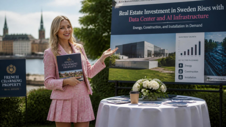 Real Estate Investment in Sweden Rises with Data Center and AI Infrastructure: Energy, Construction, and Installation in Demand